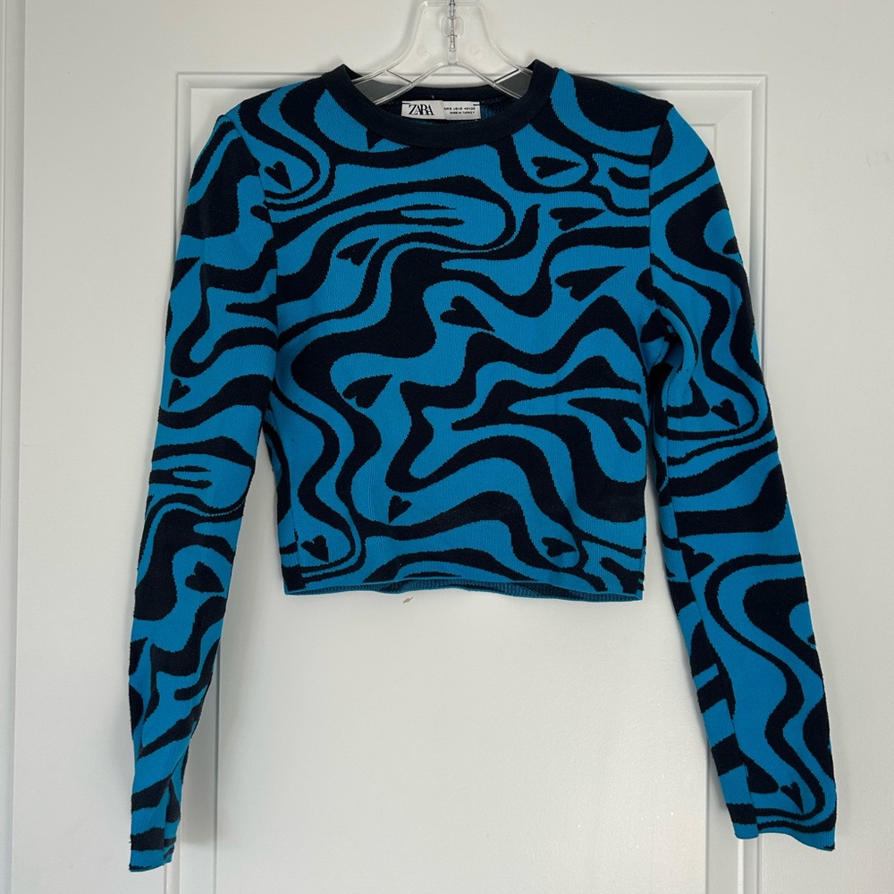 Zara Cropped Sweater